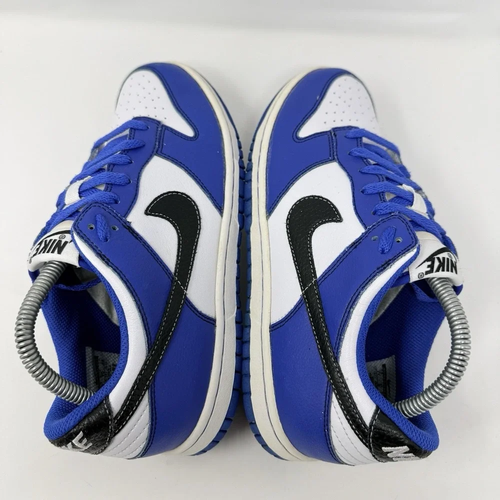 Nike Dunk Low Boy's Kid Soar Soft Spike Golf Cleat Shoes Size 7Y Blue 484715-101